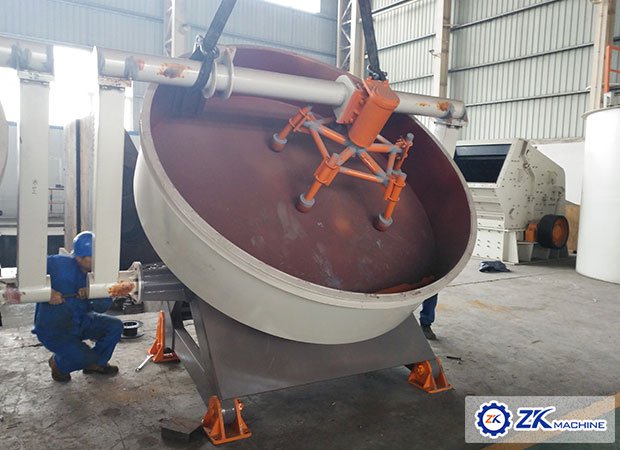 PQY25 Pan Granulator for Shanghai Zenith Mining Machinery