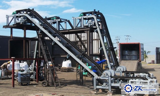 Large Angle Belt Conveyor