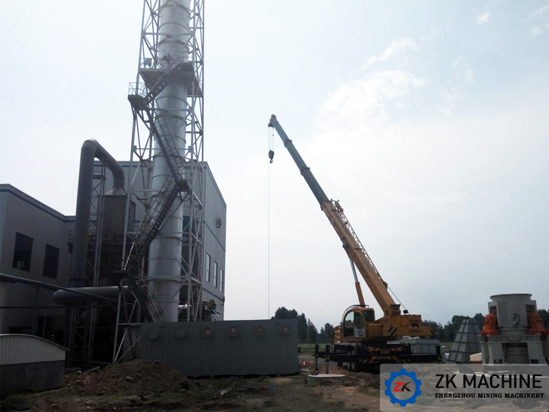 50,000 TPA Coal Powder Preparation Station in Shandong Heze