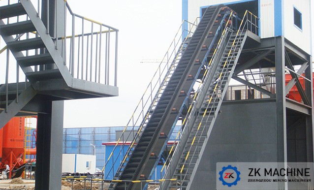 Large Angle Belt Conveyor