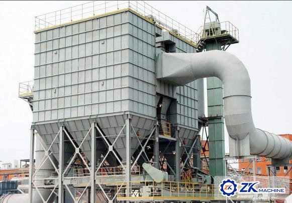Air volume of bag type dust collector