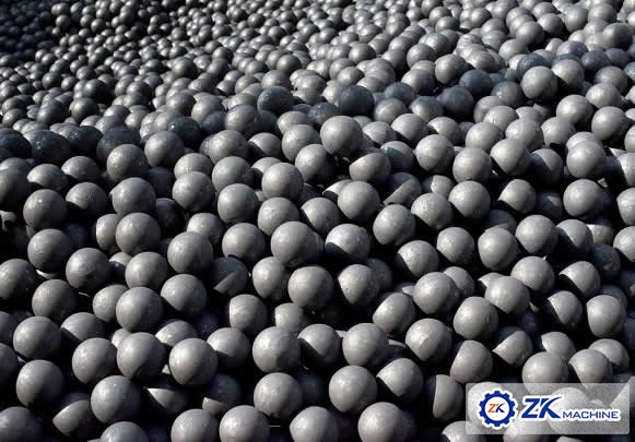 Types and materials of grinding balls for ball mill
