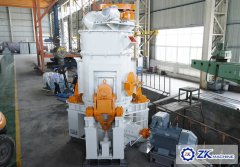 Bauxite grinding production line in Yangquan, Shanxi.