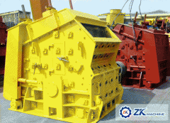 Impact crusher on the crushing of limestone